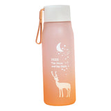 Maxbell Portable Water Bottle Drinking Daily Drinkware for Fitness Riding Orange
