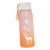 Maxbell Portable Water Bottle Drinking Daily Drinkware for Fitness Riding Orange
