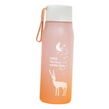 Maxbell Portable Water Bottle Drinking Daily Drinkware for Fitness Riding Orange