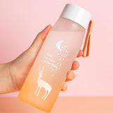 Maxbell Portable Water Bottle Drinking Daily Drinkware for Fitness Riding Orange