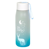 Maxbell Portable Water Bottle Drinking Daily Drinkware for Fitness Riding Blue