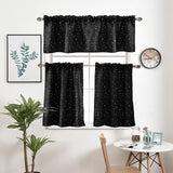 Maxbell 1 Panel Blackout Curtain Cutout Machine Washable for Living Room Dining Room