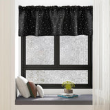 Maxbell 1 Panel Blackout Curtain Cutout Machine Washable for Living Room Dining Room