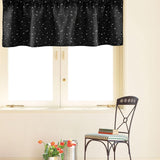 Maxbell 1 Panel Blackout Curtain Cutout Machine Washable for Living Room Dining Room