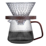 Maxbell Coffee Pot Heat Resistant with Handle Coffeeware for Tea Home Dining Room 350ml
