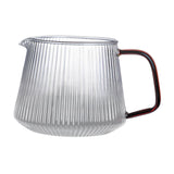 Maxbell Coffee Pot Heat Resistant with Handle Coffeeware for Tea Home Dining Room 350ml