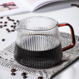 Maxbell Coffee Pot Heat Resistant with Handle Coffeeware for Tea Home Dining Room 350ml
