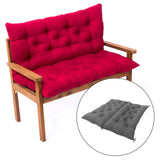 Maxbell Swing Cushion Hanging Hammock Chair Cushion Pad for Indoor Outdoor Dark Grey