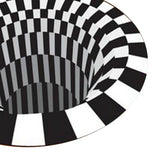 Maxbell 3D Vortex Illusion Carpet Doormat Floor Door Mat for Bedroom Door Style B