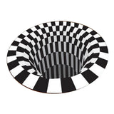 Maxbell 3D Vortex Illusion Carpet Doormat Floor Door Mat for Bedroom Door Style B