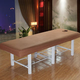 Maxbell Disposable Massage Table Cover Sheets Comfortable for Salon Massage Table brown