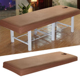 Maxbell Disposable Massage Table Cover Sheets Comfortable for Salon Massage Table brown