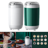 Maxbell Mini Electric Pepper Grinder Herb Grinder Coffee Grinder for Beans White