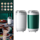 Maxbell Mini Electric Pepper Grinder Herb Grinder Coffee Grinder for Beans White