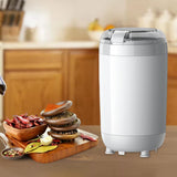 Maxbell Mini Electric Pepper Grinder Herb Grinder Coffee Grinder for Beans White