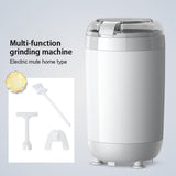 Maxbell Mini Electric Pepper Grinder Herb Grinder Coffee Grinder for Beans White