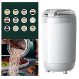 Maxbell Mini Electric Pepper Grinder Herb Grinder Coffee Grinder for Beans White