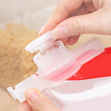 Maxbell Bag Sealing Clip with Pour Spouts Sealer Clamp Fresh Keeping Kitchen Gadgets