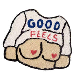 Maxbell Cartoon Floor Mat Bedroom Entrance Water Absorption Non Slip Decoration 58cmx70cm