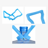 Maxbell Drinking Water Bottle Handle Lifting Holder for 2 Gallon Water Jug Blue