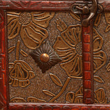 Maxbell Treasure Chest Vintage Storage Box Antique Jewelry Organizer lotus
