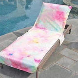 Maxbell Beach Chair Cover Microfiber Beach Chair Accessories for Pool Sunbathing A