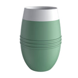 Maxbell Silicone Vacuum Insulated Tumbler Double Wall 200ml for Kitchen Green