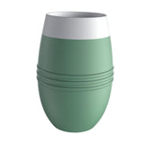 Maxbell Silicone Vacuum Insulated Tumbler Double Wall 200ml for Kitchen Green