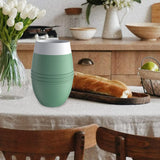 Maxbell Silicone Vacuum Insulated Tumbler Double Wall 200ml for Kitchen Green