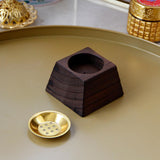 Maxbell Antique Incenses Burner Meditation Censer Home Ornament Black