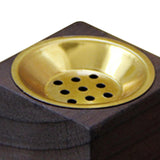 Maxbell Antique Incenses Burner Meditation Censer Home Ornament Black