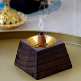 Maxbell Antique Incenses Burner Meditation Censer Home Ornament Black