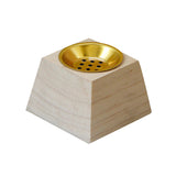 Maxbell Antique Incenses Burner Meditation Censer Home Ornament Wood