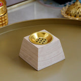 Maxbell Antique Incenses Burner Meditation Censer Home Ornament Wood