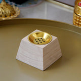 Maxbell Antique Incenses Burner Meditation Censer Home Ornament Wood