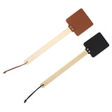 Maxbell Fly Swatter Indoor Household with Long Handle for Flies, Bees Outdoor Brown