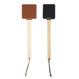 Maxbell Fly Swatter Indoor Household with Long Handle for Flies, Bees Outdoor Brown