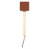 Maxbell Fly Swatter Indoor Household with Long Handle for Flies, Bees Outdoor Brown