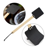 Maxbell Fly Swatter Indoor Household with Long Handle for Flies, Bees Outdoor Black