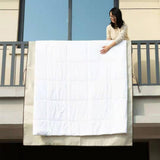 Maxbell Quilt Drying Mat Non Woven Portable for Bedroom Dorm Living Room Beige