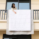 Maxbell Quilt Drying Mat Non Woven Portable for Bedroom Dorm Living Room Gray