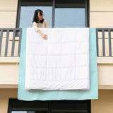 Maxbell Quilt Drying Mat Non Woven Portable for Bedroom Dorm Living Room Blue