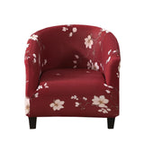 Maxbell Polyester Tub Chair Covers Armchair cover, home decors for Living room, bar Black