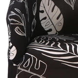 Maxbell Polyester Tub Chair Covers Armchair cover, home decors for Living room, bar Black