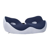 Maxbell Travel Donut Seat Cushion Memory Foam for Wheelchair Postnatal Pregnancy Navy