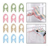 Maxbell Portable Travel Clothes Hanger Folding Sweater Business Trip Green