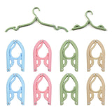 Maxbell Portable Travel Clothes Hanger Folding Sweater Business Trip Green