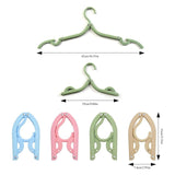 Maxbell Portable Travel Clothes Hanger Folding Sweater Business Trip Green