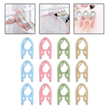 Maxbell Portable Travel Clothes Hanger Folding Sweater Business Trip Green