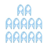 Maxbell Portable Travel Clothes Hanger Folding Sweater Business Trip Blue